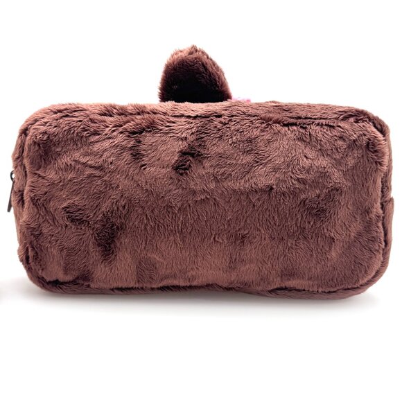 Monchhichi-Chan Face Plush Cosmetic Bag - Picture 4 of 6